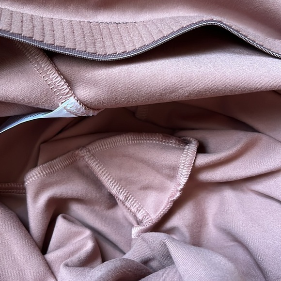 Girlfriend Collective Dusty Rose Scoop Sleeveless Unitard Jumpsuit Sz XL - Picture 10 of 10